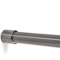 SO-TECH® Barra de Gabinete de Acero Fino 1000 mm REDONDO Ø 25 mm con 2 piezas de Barra de Gabinete TUBE Barra de…